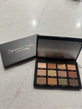 Supreme Nudes Artist Couture eyeshadow pressed pigment palette 12x1.4G/.04OZ NIB